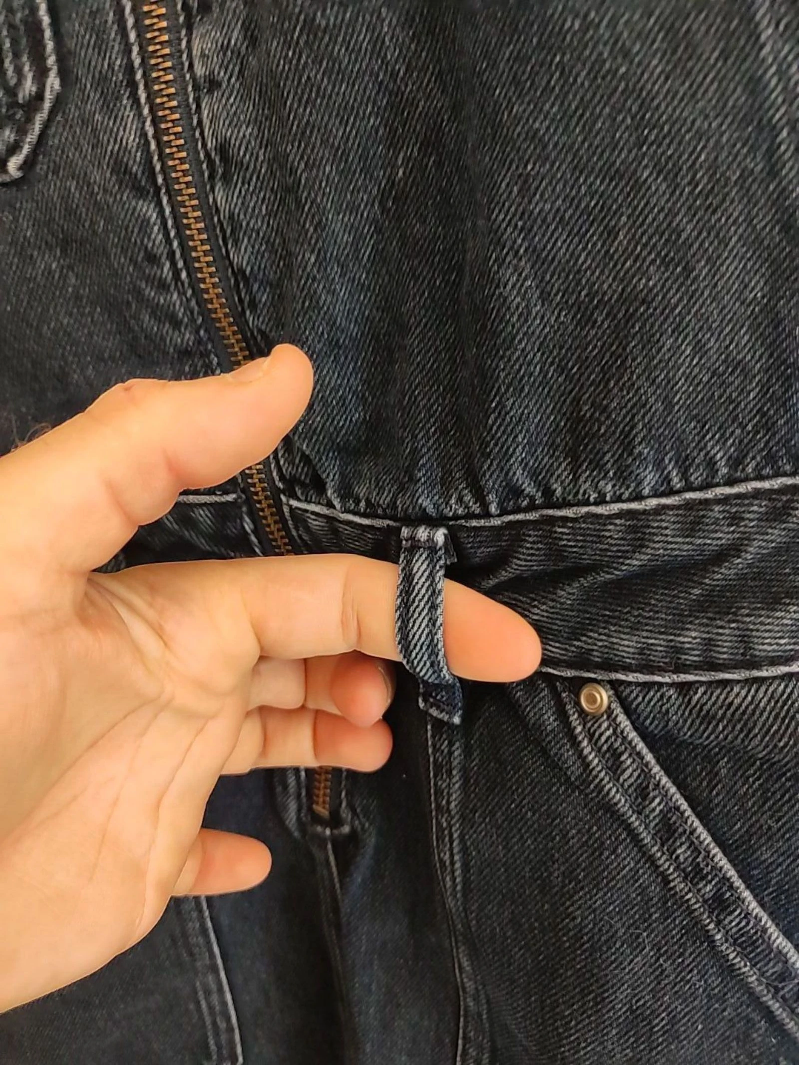 Macacão em Jeans Teddy Smith para criança tamanho 12 anos – photo 2